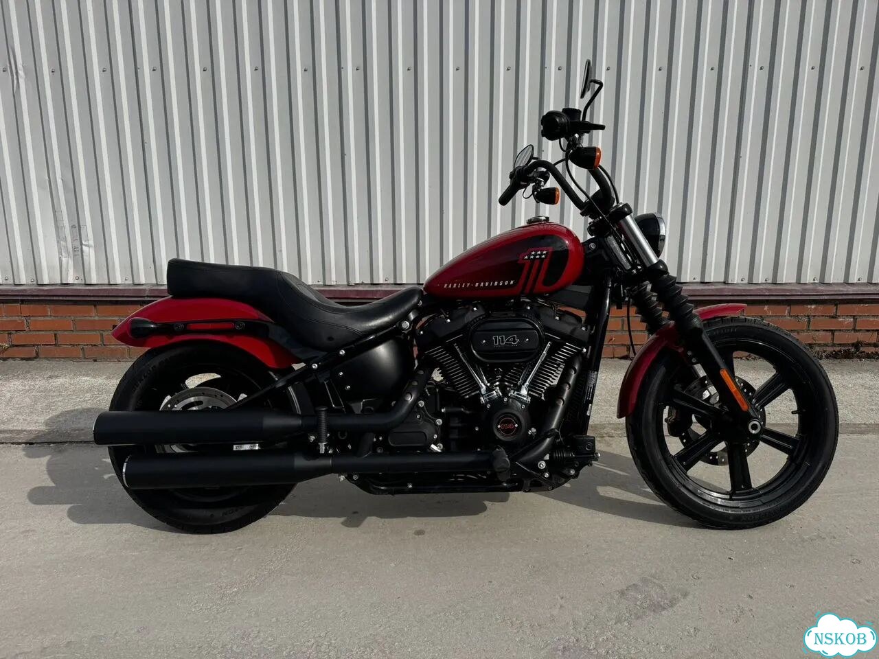 Harley-Davidson Street Bob, 2023, 3 500 км фото 1