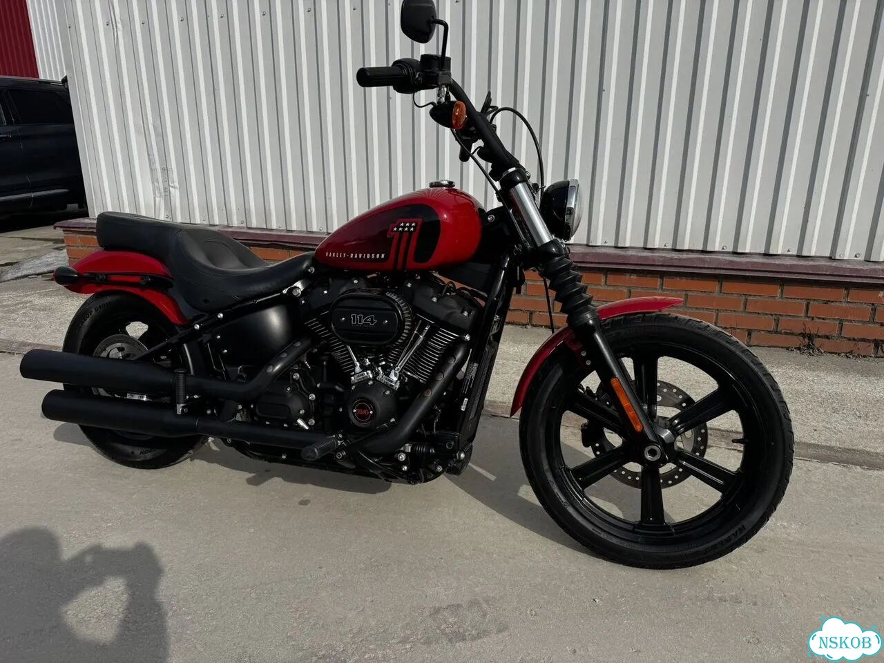 Harley-Davidson Street Bob, 2023, 3 500 км фото 2