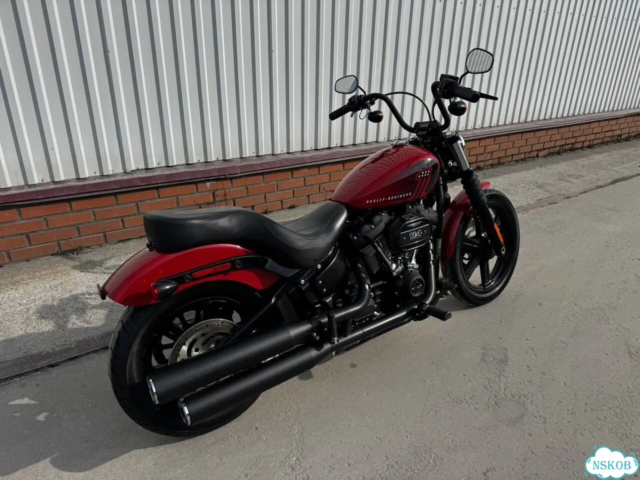 Harley-Davidson Street Bob, 2023, 3 500 км фото 3