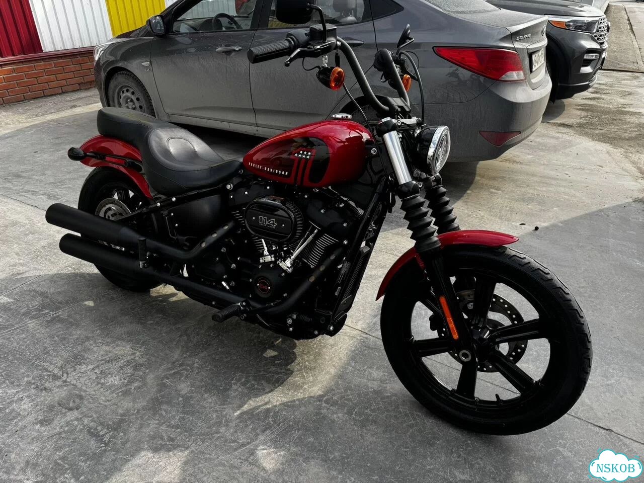 Harley-Davidson Street Bob, 2023, 3 500 км фото 5