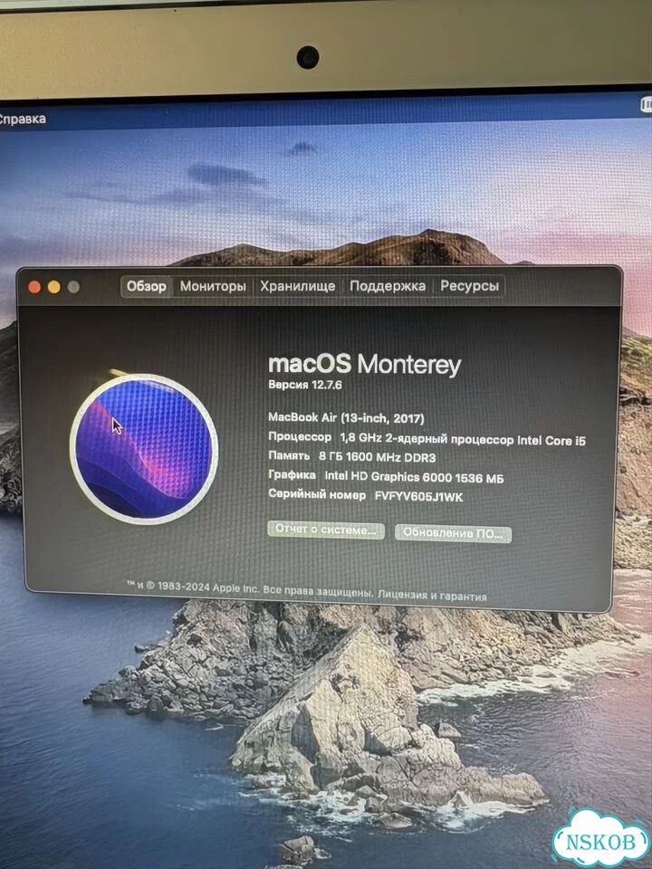 Apple macbook air (13-inch, 2017) фото 2