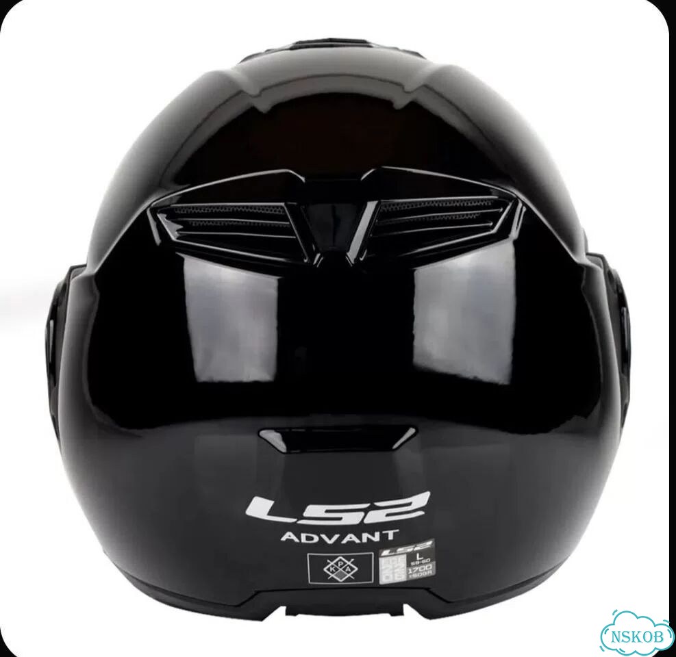 LS2 helmets FF906 Мотошлем матовый черный фото 4