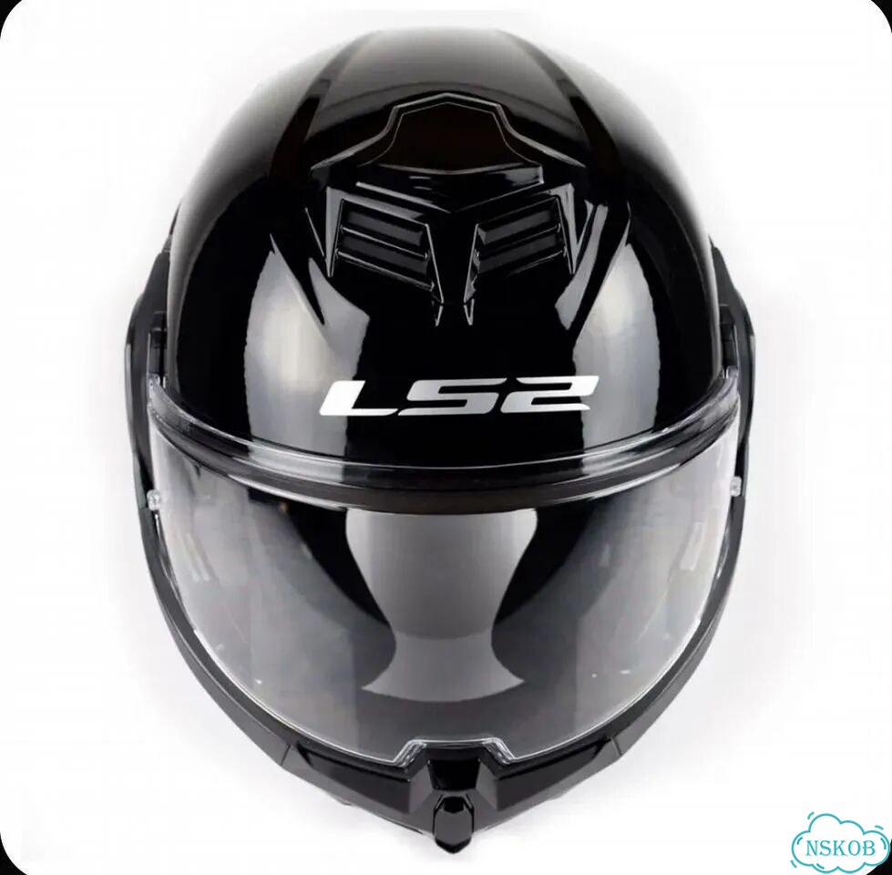 LS2 helmets FF906 Мотошлем матовый черный фото 5