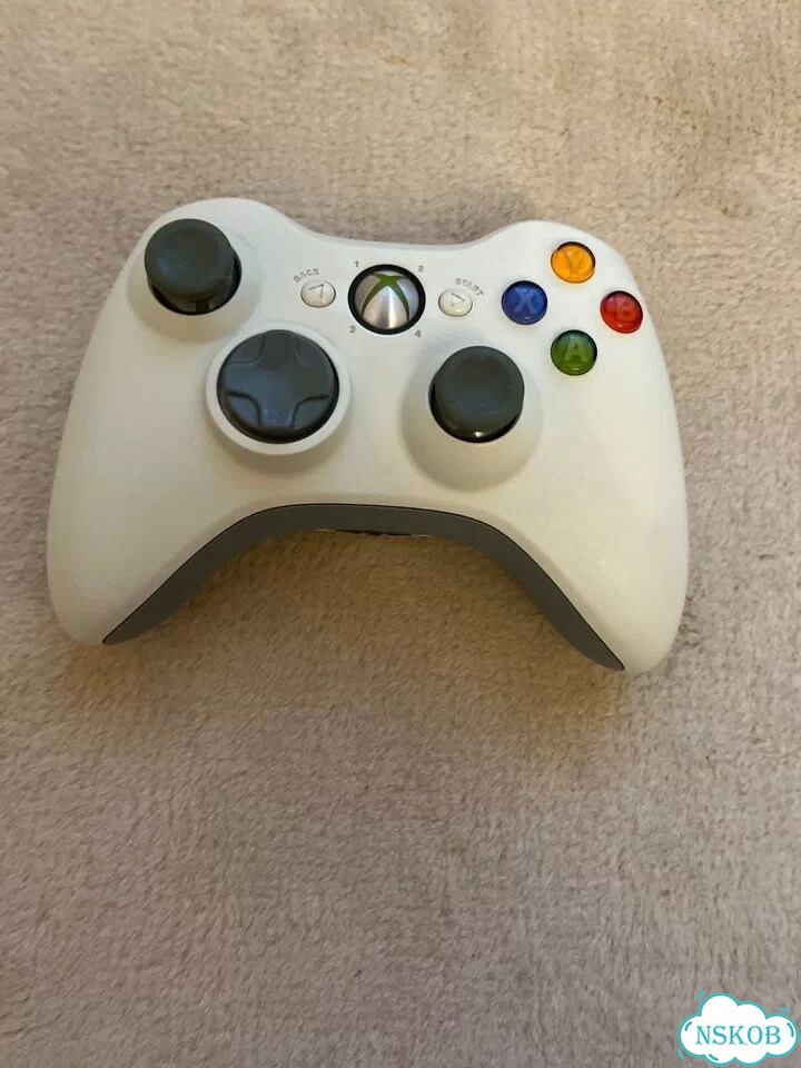 Джойстик xbox 360 беспроводной оригинальный б/у фото 1