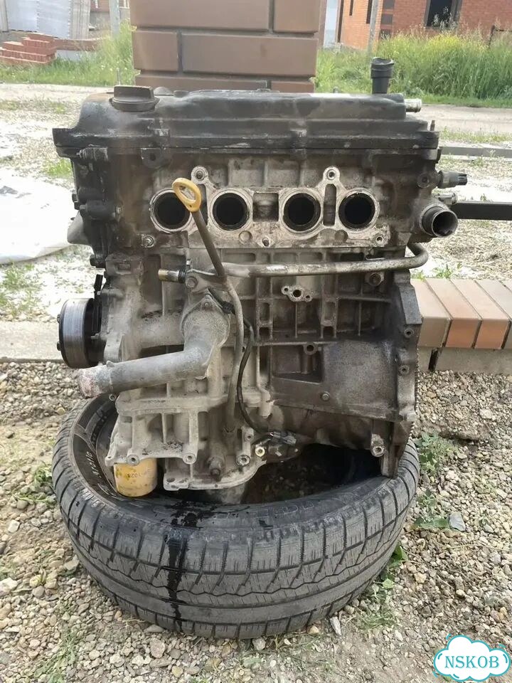 Двигатель от toyota caldina 2002 4wd фото 3