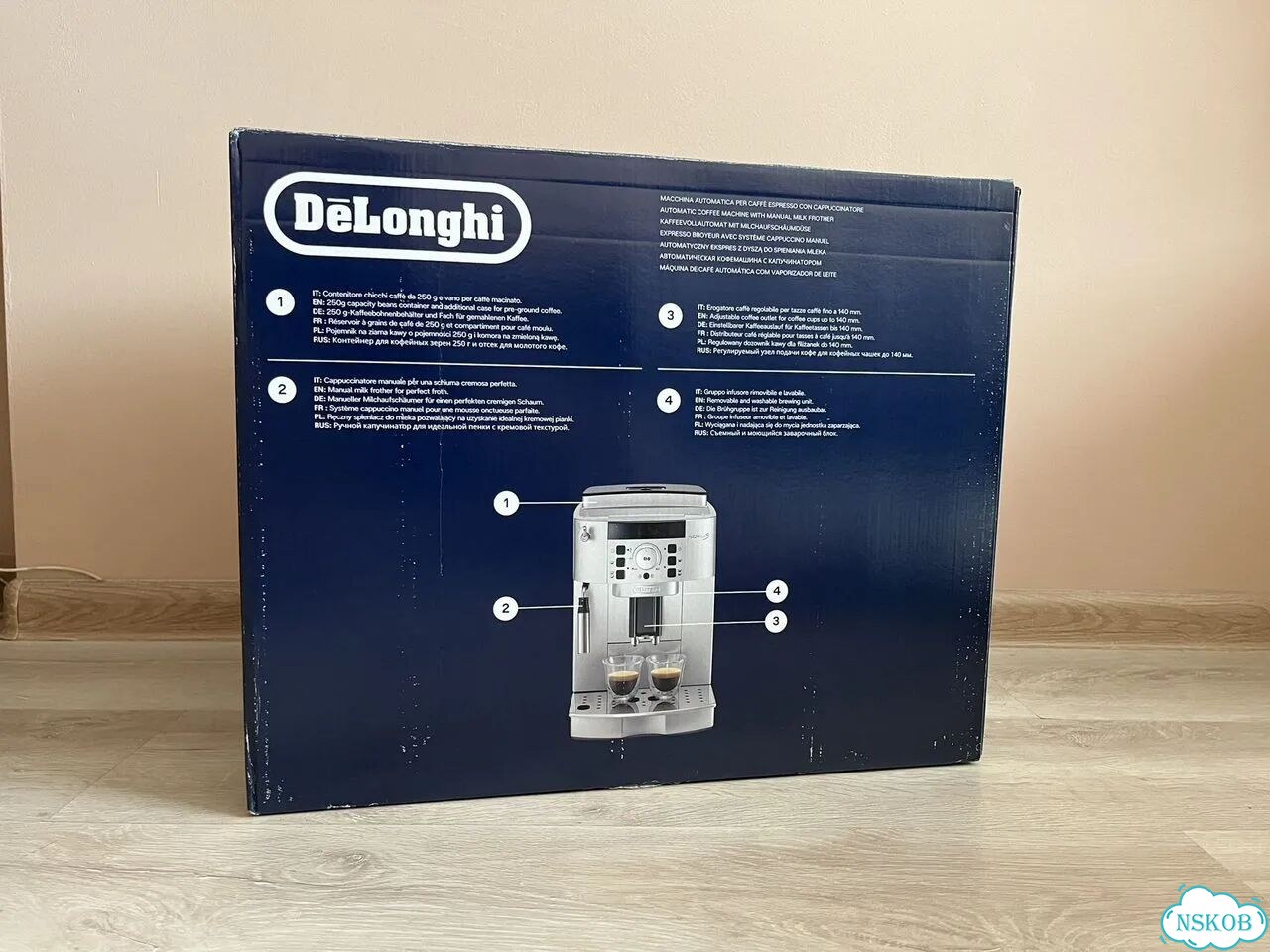 Кофемашина Delonghi ecam 22.110.SB фото 2
