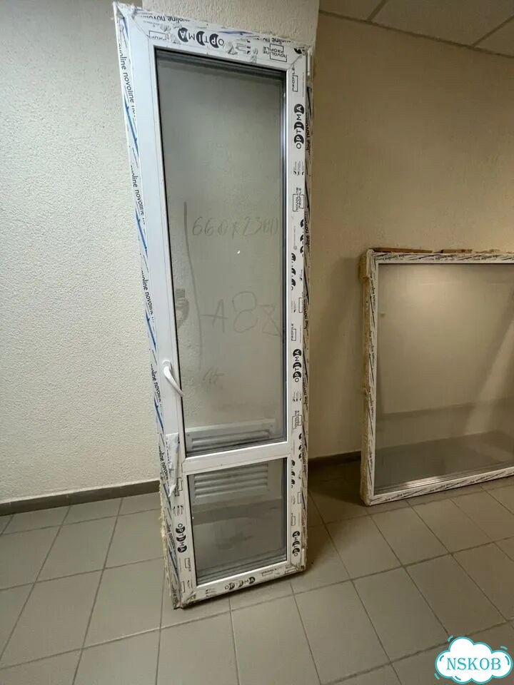 Балконная пара пвх бу фото 1