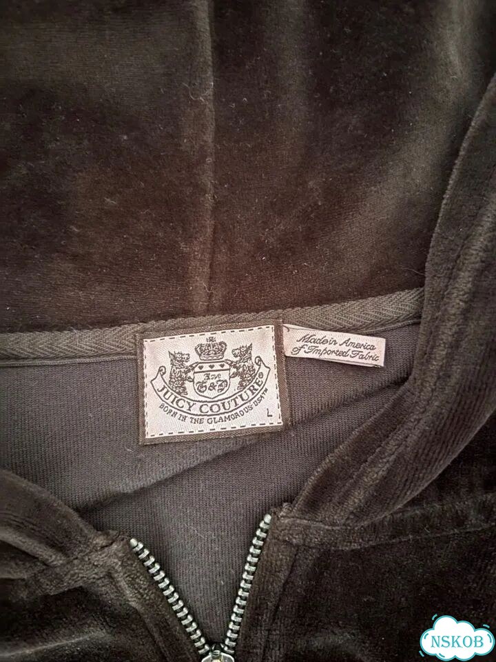 Juicy couture кофта коричневая фото 4