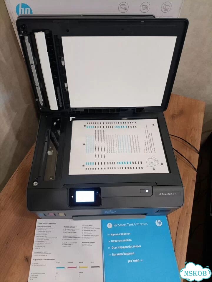 Мфу Принтер струйный цветной HP SMART Tank 615 фото 7