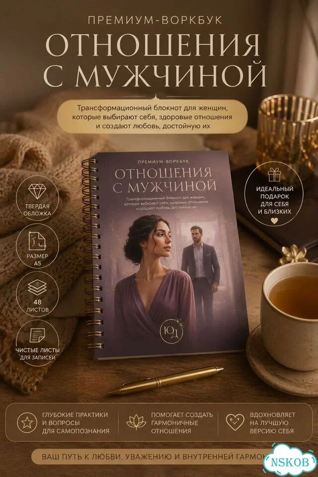 Трансформационный блокнот “Отношения с мужчинами” фото 1
