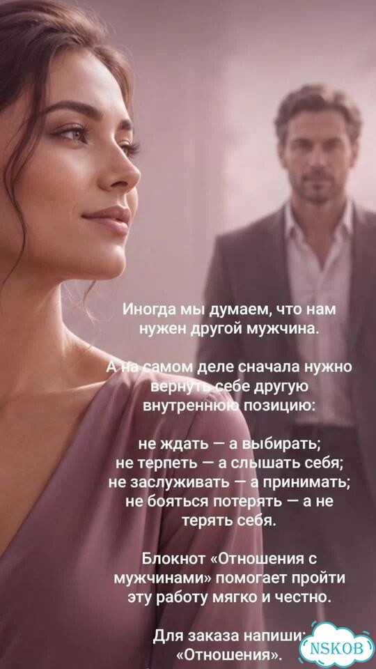 Трансформационный блокнот “Отношения с мужчинами” фото 2