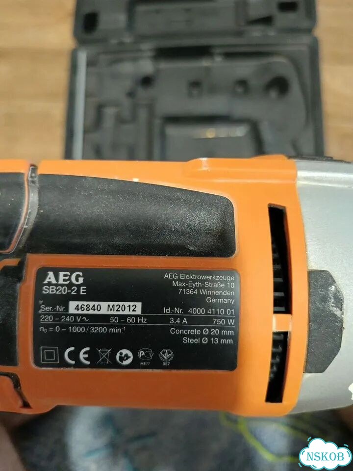 Дрель ударная AEG фото 3