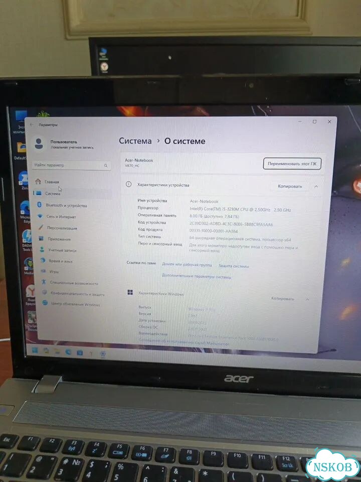 Ноутбук acer фото 4
