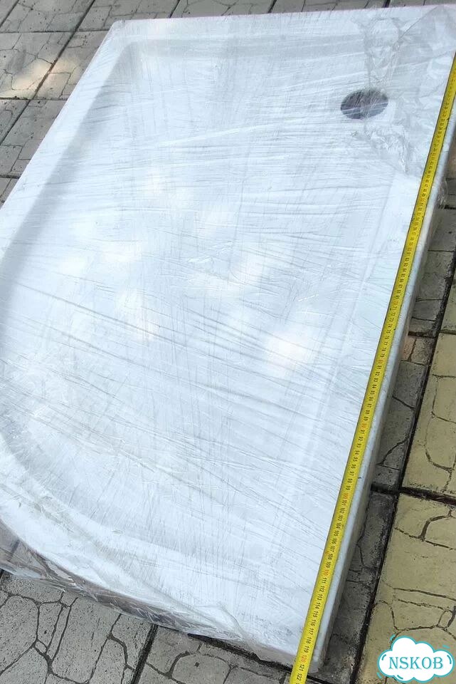 Новая душевая ширма + поддон 120x80x190 фото 4