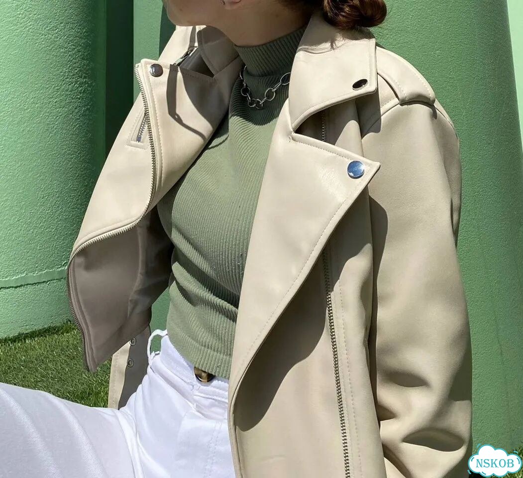 Куртка кожаная женская zara фото 2