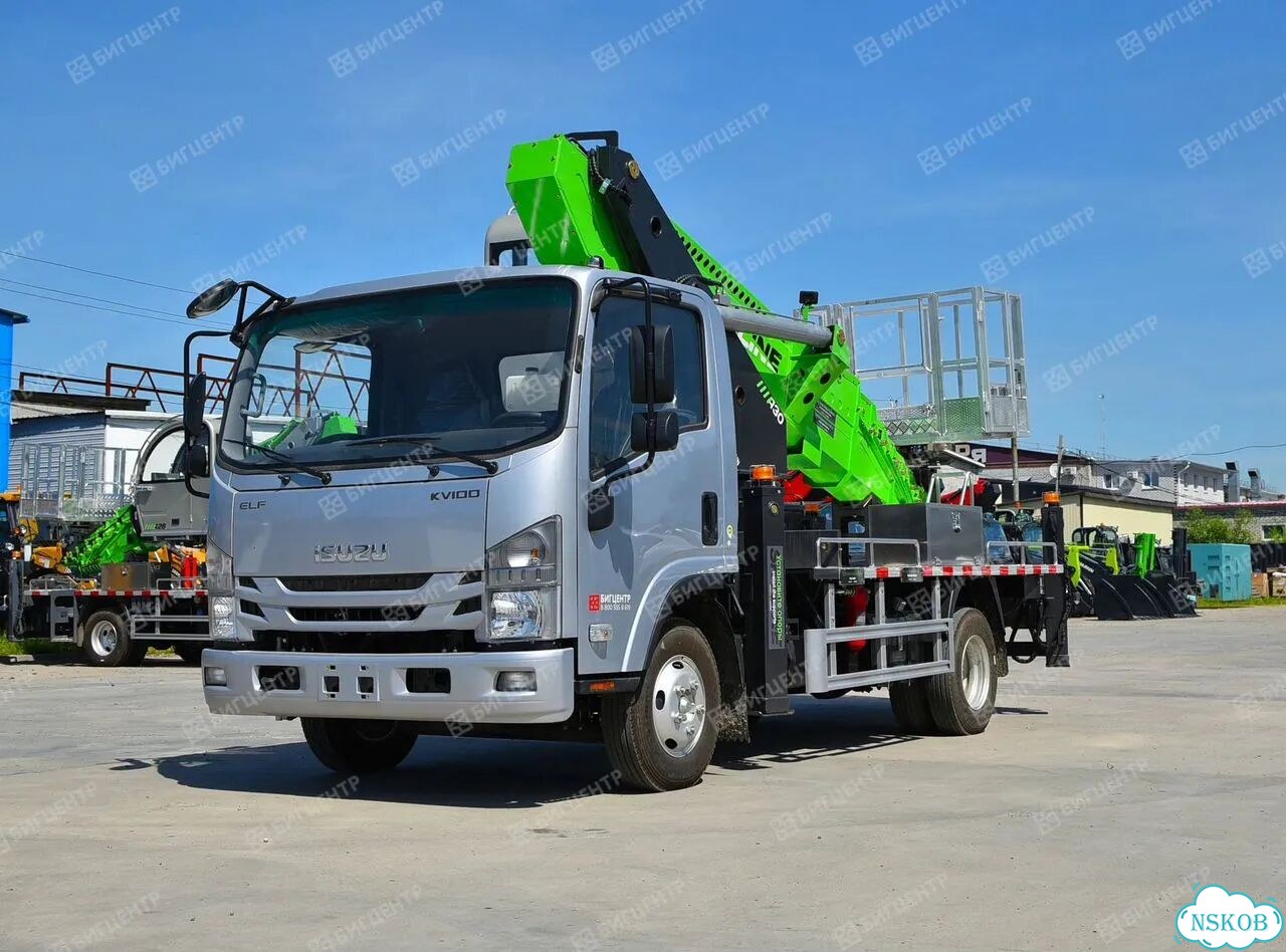 Автовышка Isuzu skyline 30м в лизинг с НДС фото 3