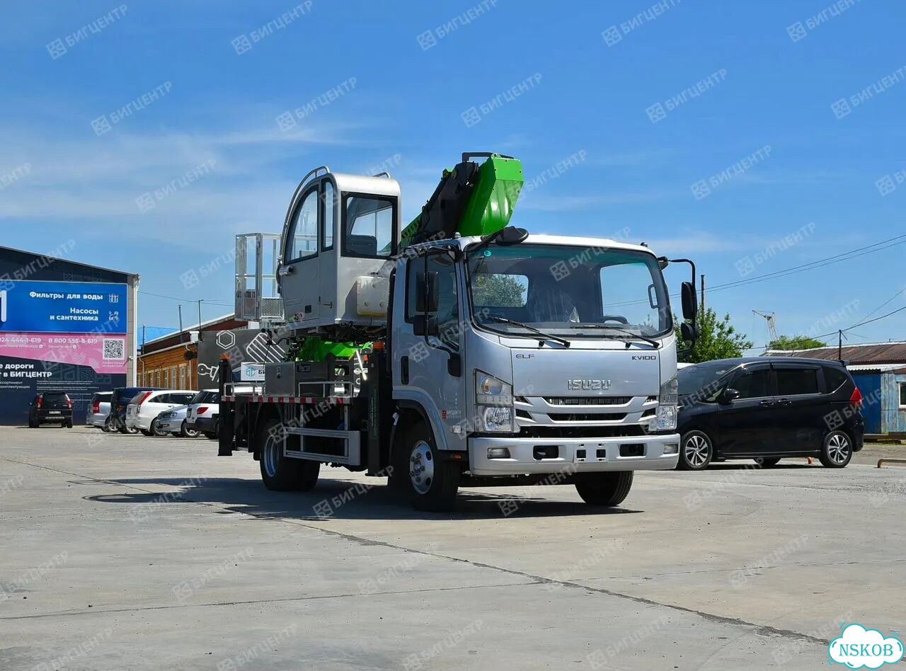 Автовышка Isuzu skyline 30м в лизинг с НДС фото 5