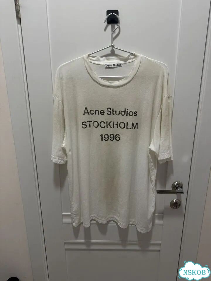 Футболка acne studios stockholm 1996 оригинал фото 1