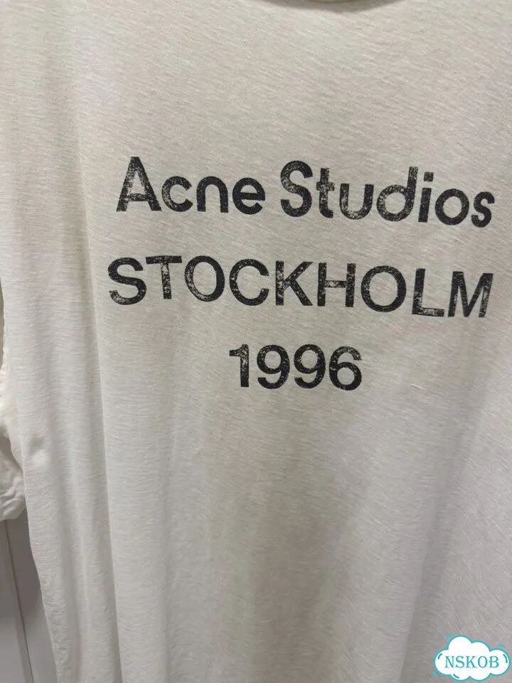 Футболка acne studios stockholm 1996 оригинал фото 2