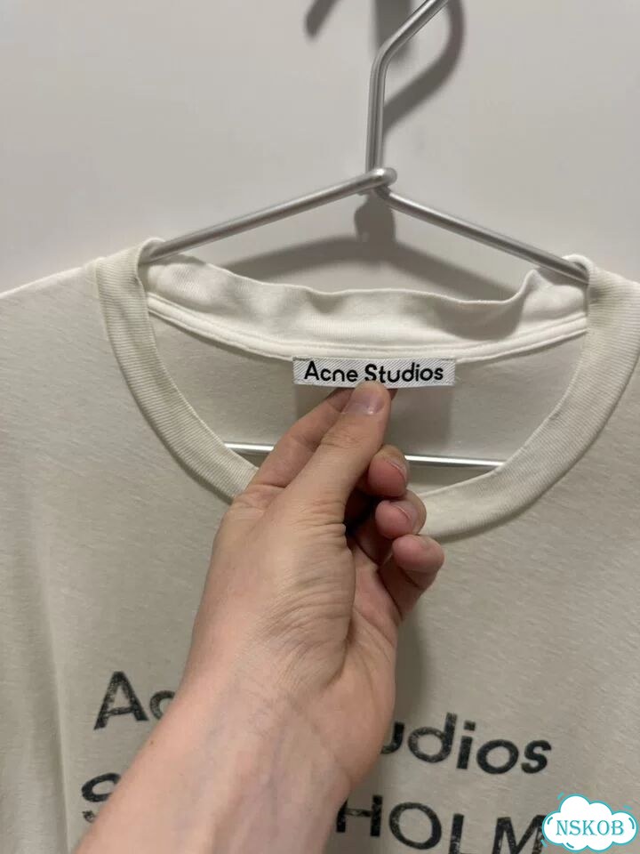 Футболка acne studios stockholm 1996 оригинал фото 3