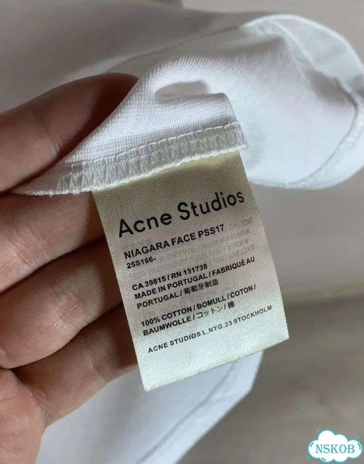 Футболка Acne Studios oversize фото 5