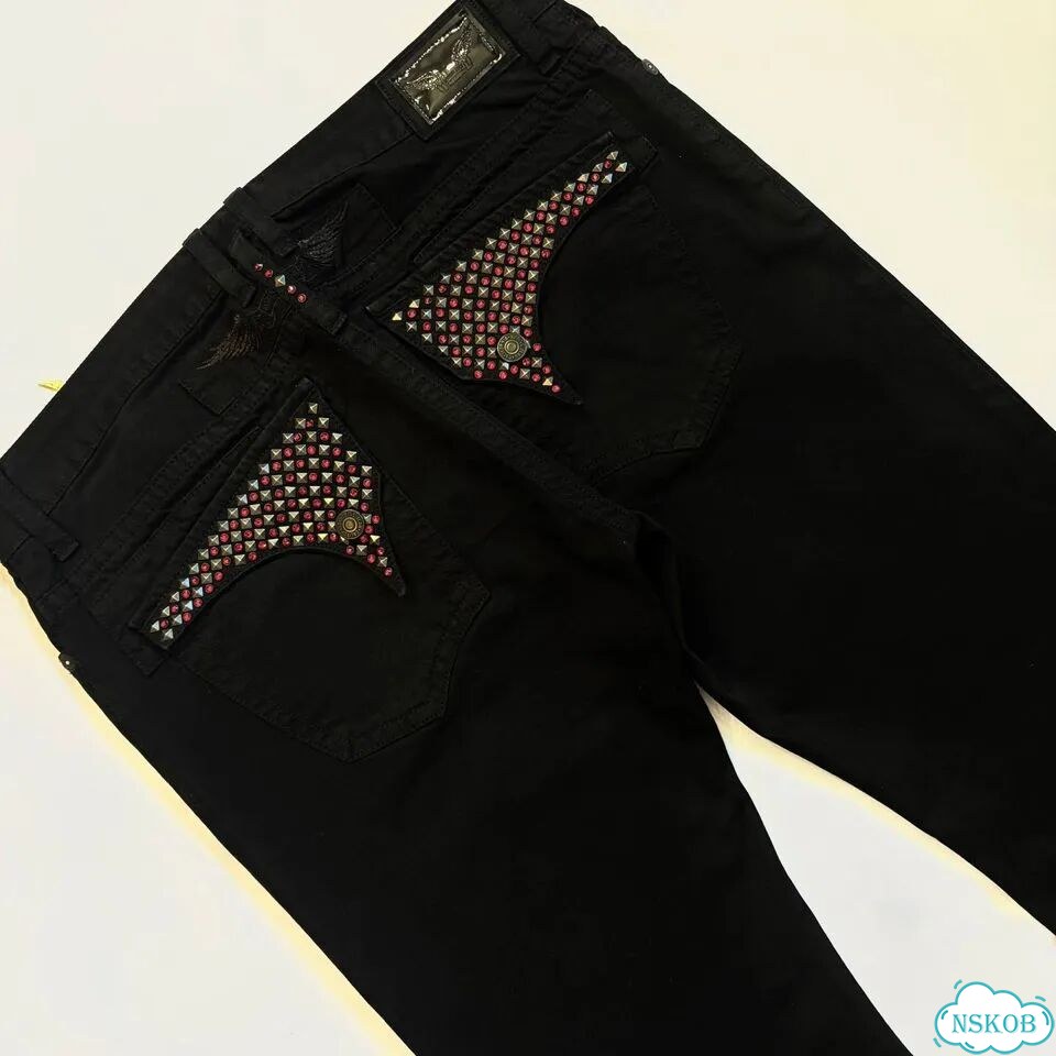 Джинсы Robins Jeans Черные фото 2