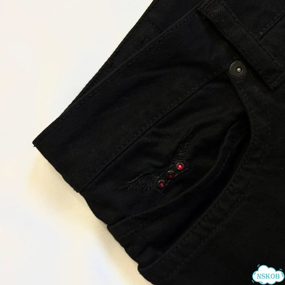 Джинсы Robins Jeans Черные фото 8