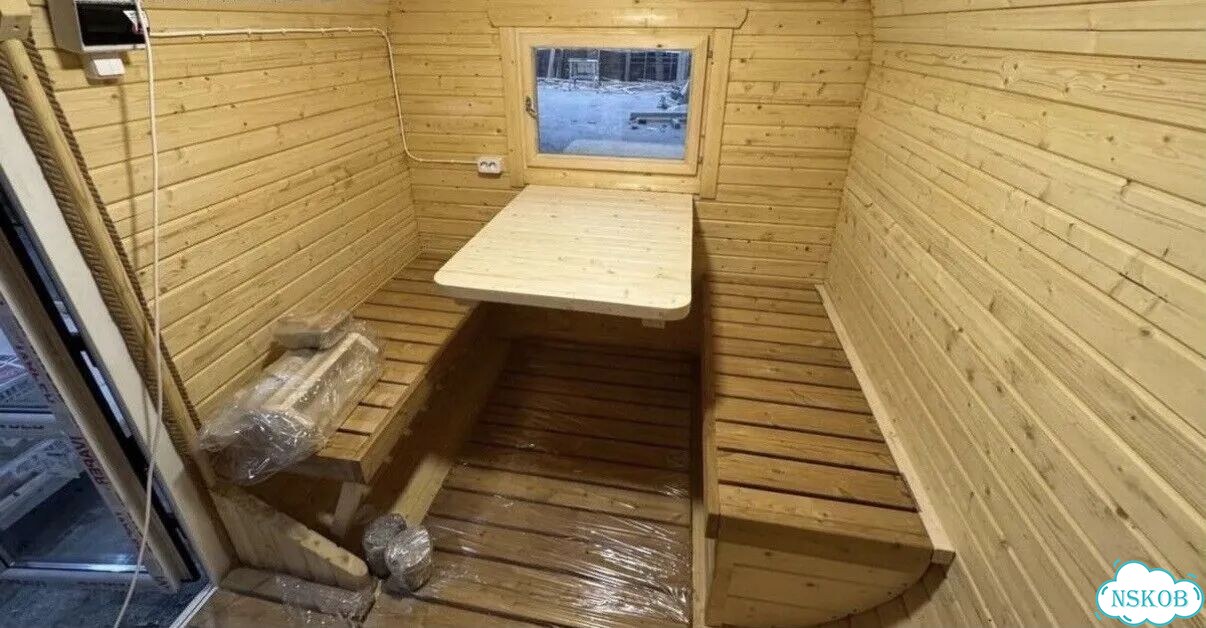 Баня бочка с установкой фото 7
