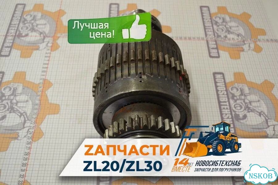 Вал бустерный АКПП ZY265 25/44/31 для фронтального погрузчика. Арт. 1435-211 фото 1