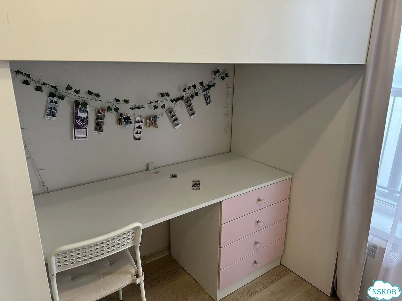 Кровать чердак 90×200 SMASTAD IKEA фото 3