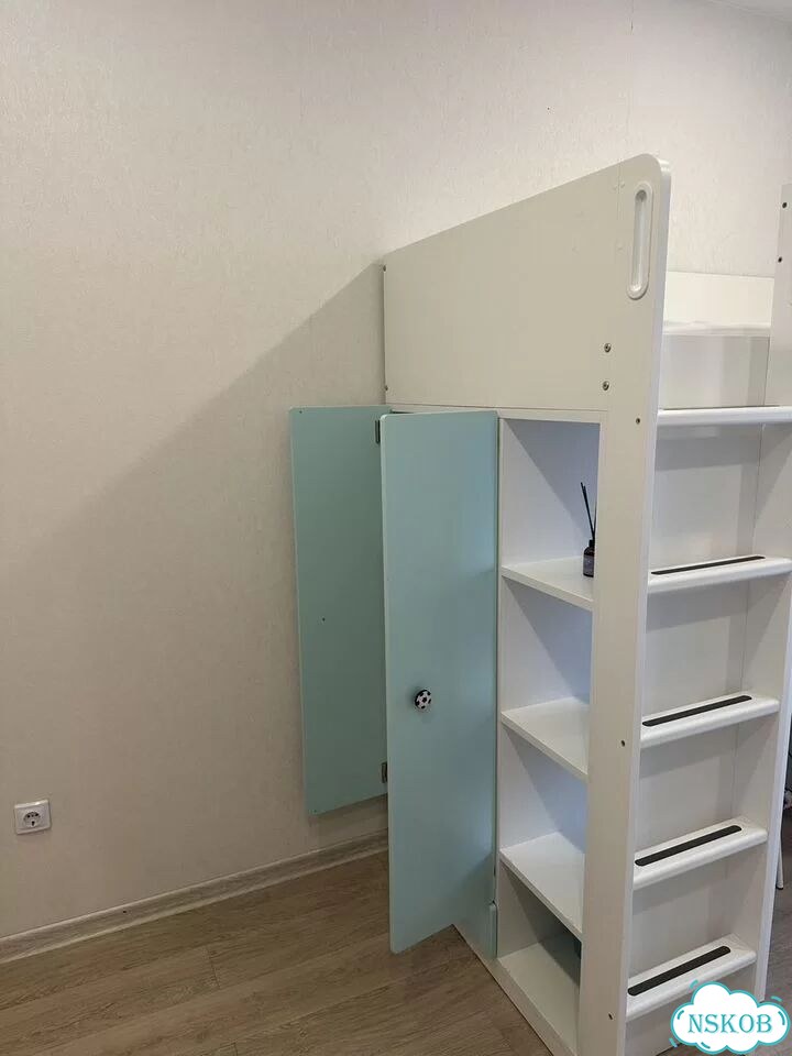 Кровать чердак 90×200 SMASTAD IKEA фото 4