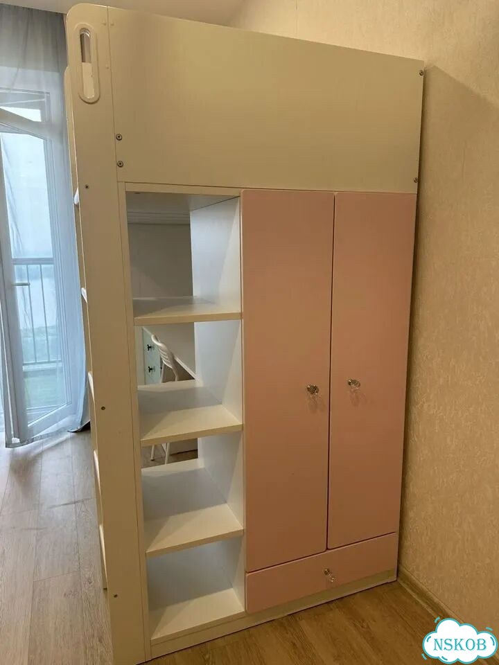 Кровать чердак 90×200 SMASTAD IKEA фото 6