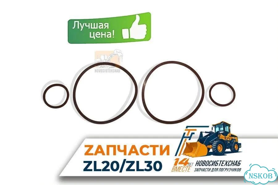 Кольцо поршня АКПП ZY265 40 мм с проточкой (На один вал 2 больших 2 маленьких). Арт. 1792-211 фото 1