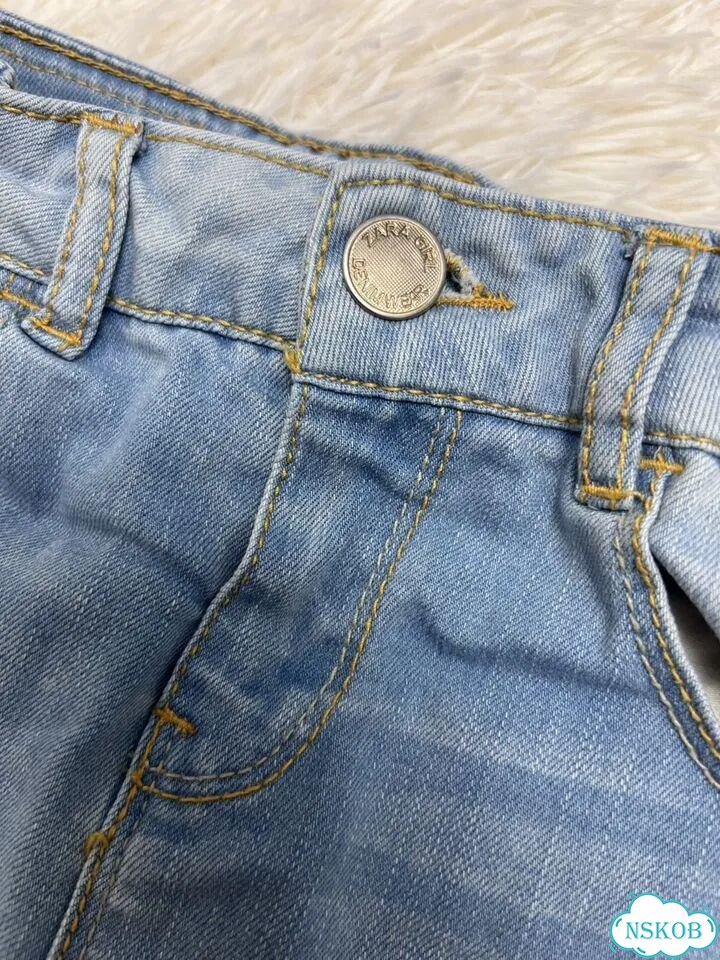 Юбка джинсовая Zara на 128 рост фото 2