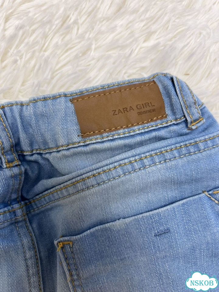 Юбка джинсовая Zara на 128 рост фото 5