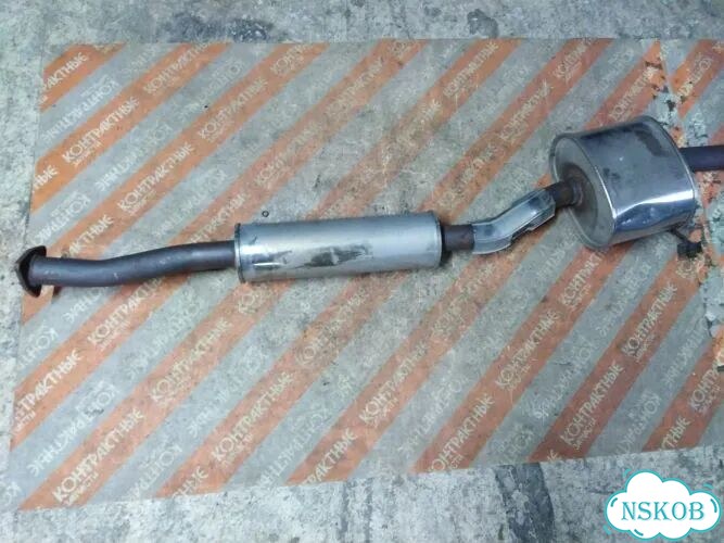 Глушитель Honda Accord CL9 K24A фото 1