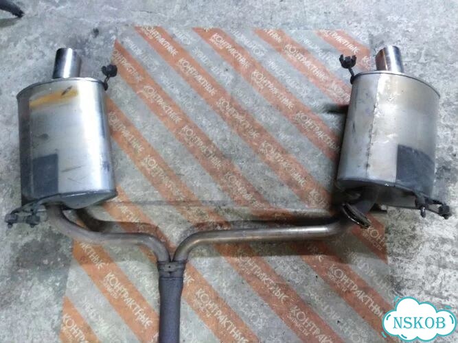 Глушитель Honda Accord CL9 K24A фото 3