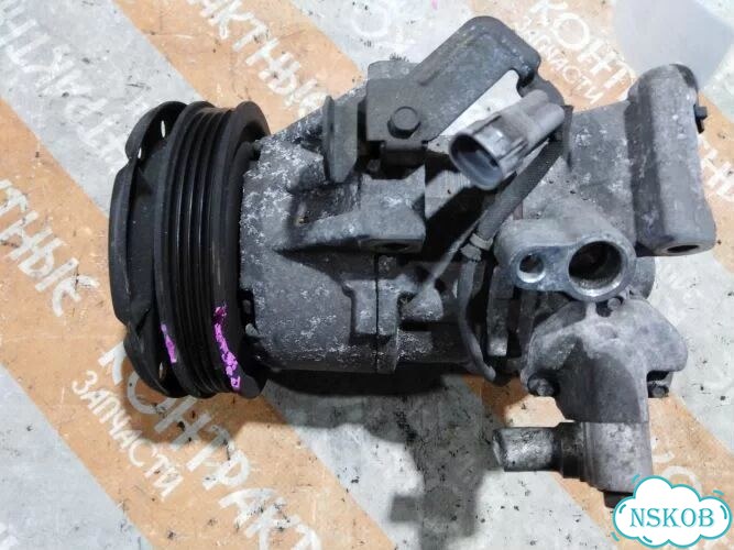Компрессор кондиционера Toyota Probox NCP51 1nzfe фото 4