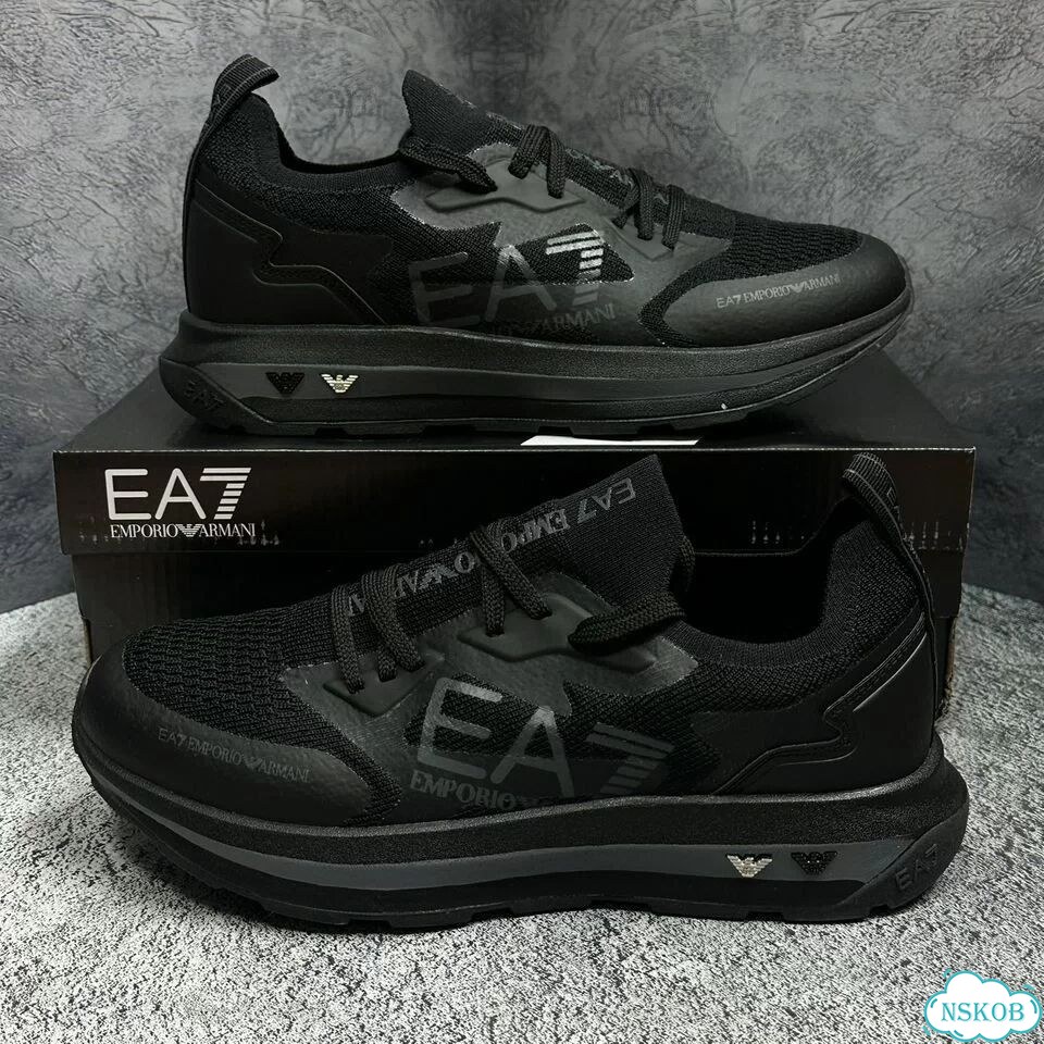 Кроссовки EA7 Черные фото 1