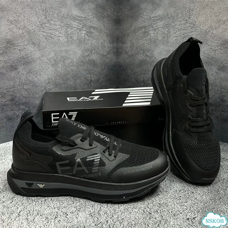 Кроссовки EA7 Черные фото 2
