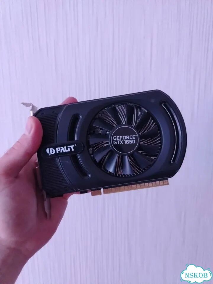 Видеокарта Palit GTX 1650 StormX фото 1
