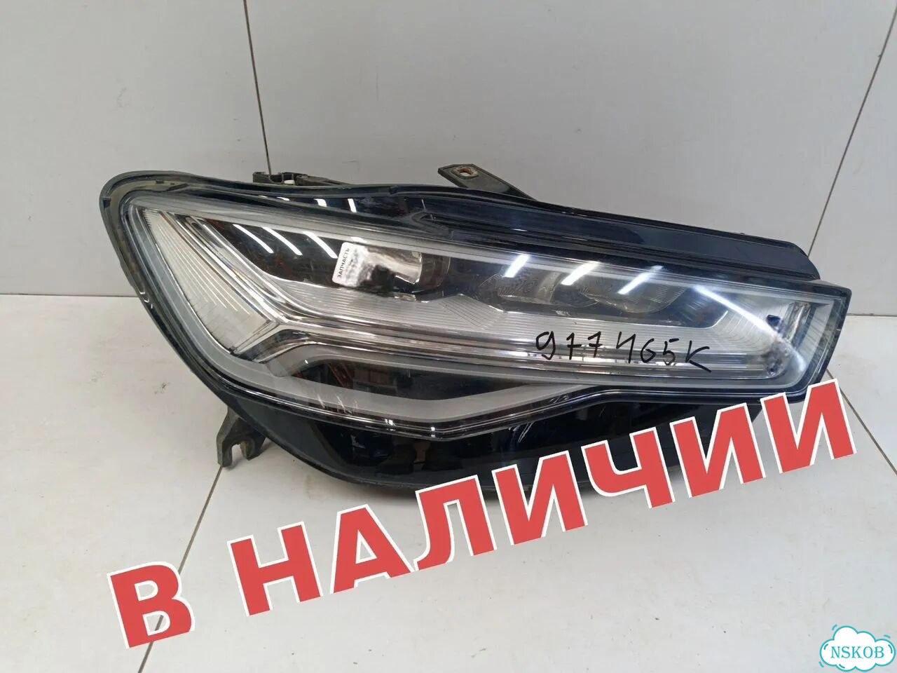 Фара правая Audi A6 C7 Restail LED фото 1