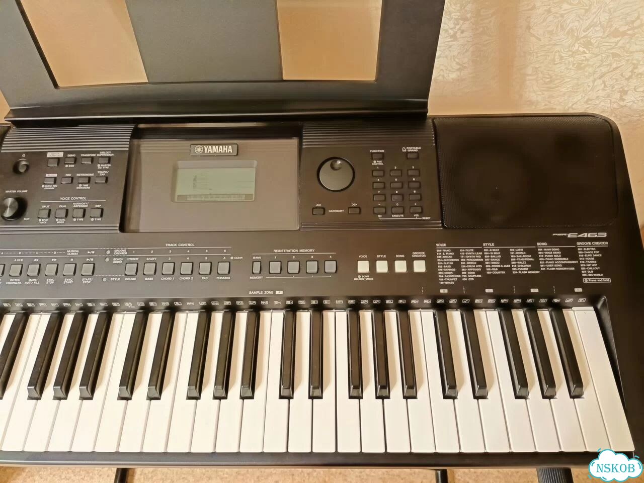 Синтезатор yamaha psr e463 фото 3