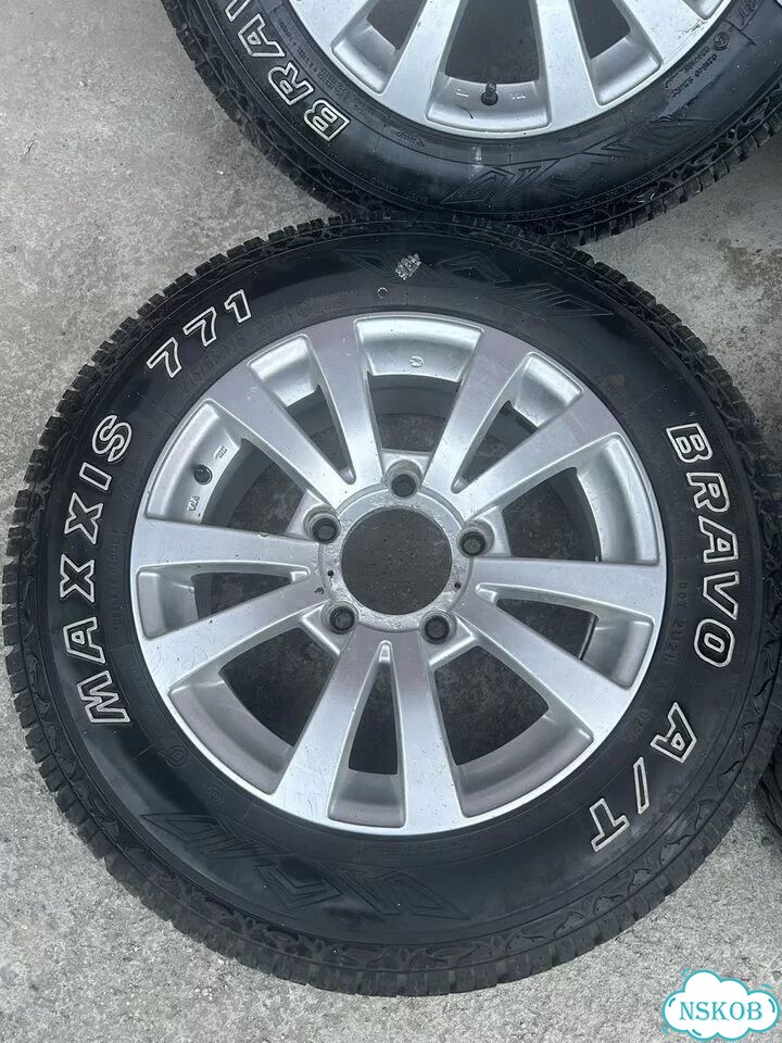 Диски Нива R16 5x139.7 с Maxxis AT 215/65/16 фото 2