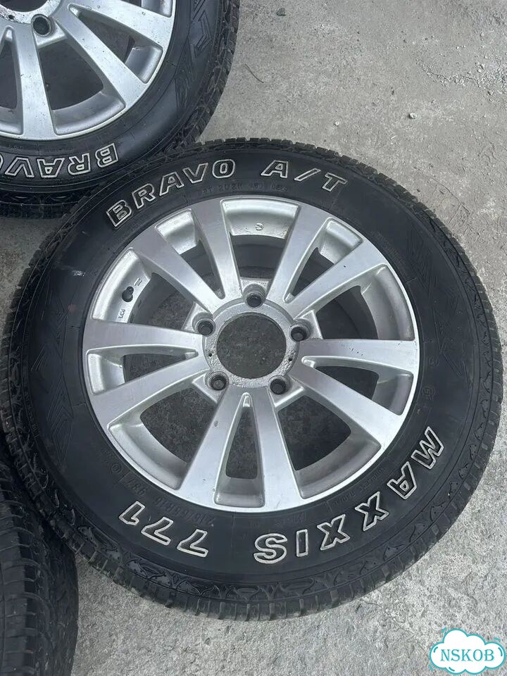 Диски Нива R16 5x139.7 с Maxxis AT 215/65/16 фото 3