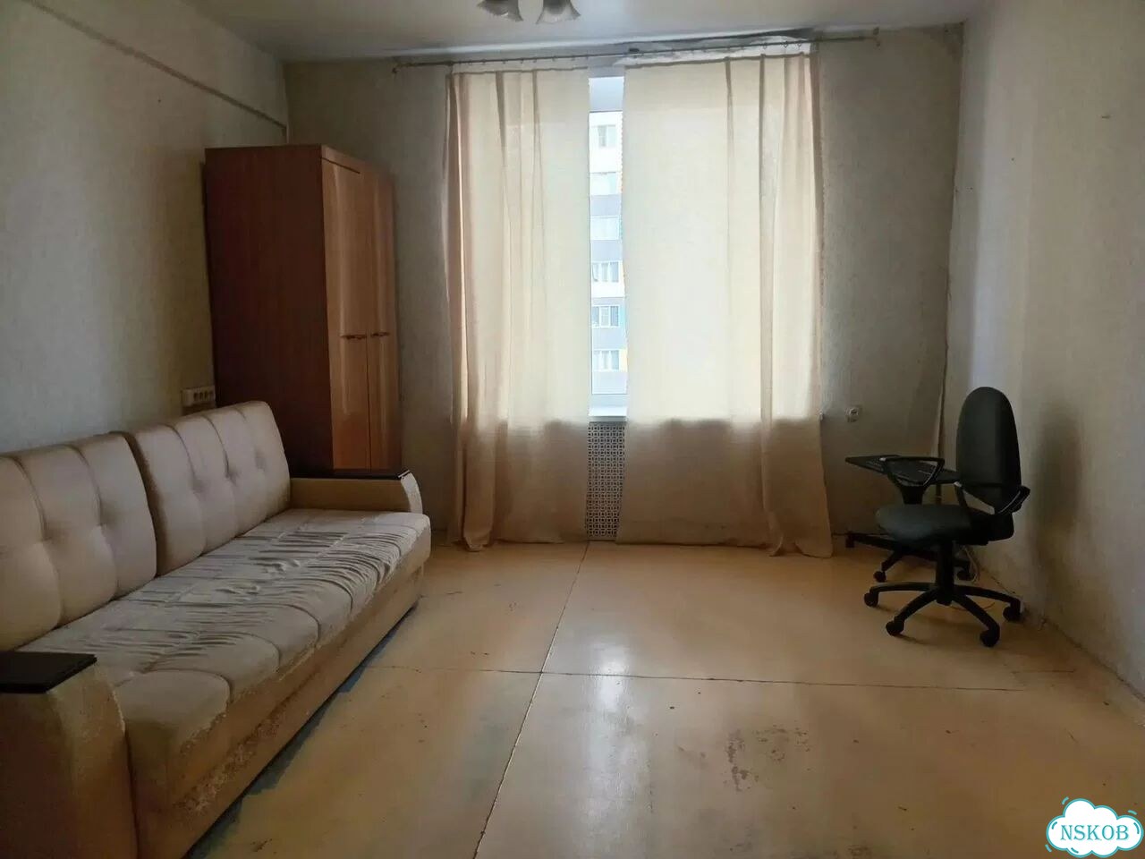 1-к. квартира, 44 м², 4/5 эт. фото 1