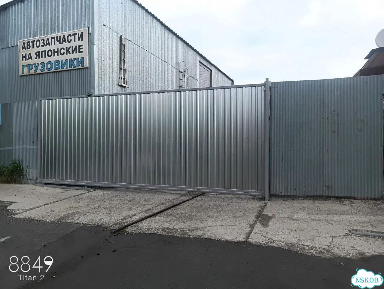 Откатные ворота под ключ с производства быстро фото 3