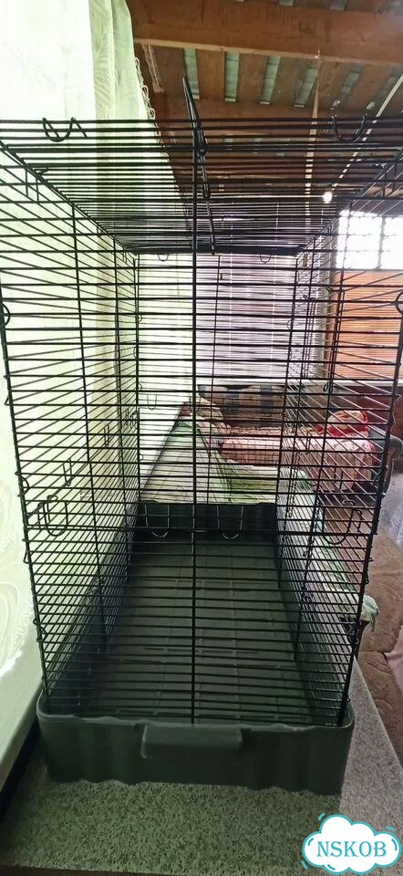 Клетка для грызунов большая высокая фото 3