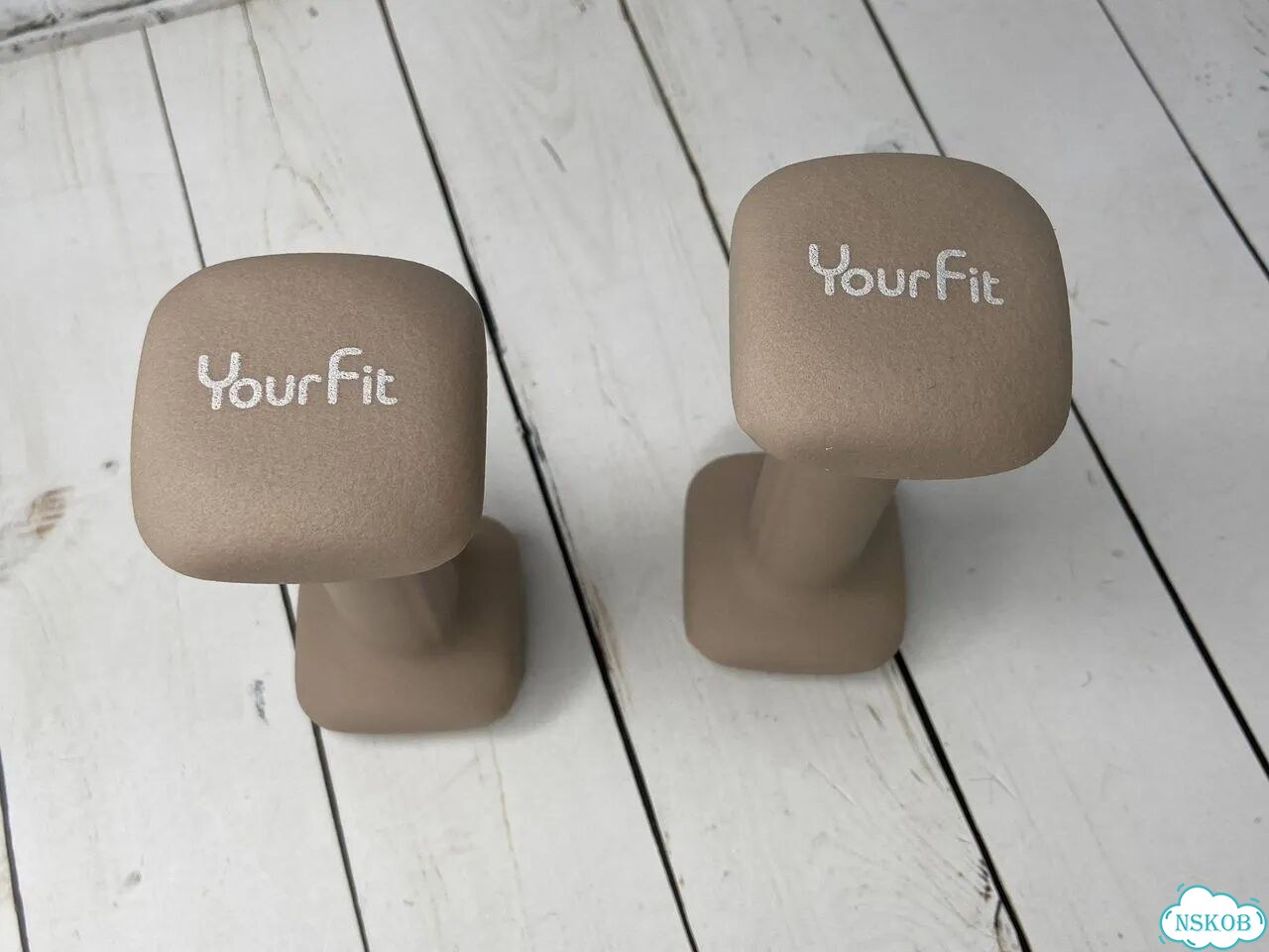Фитнес снаряды YourFit, 2 шт. по 1 кг фото 4