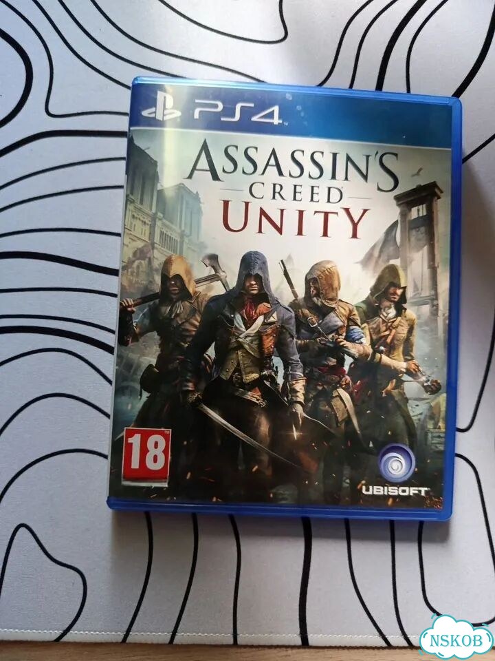 Диски на ps4 assassins creed unity фото 1